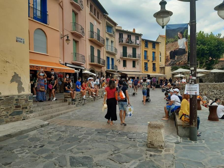 Appartement T2 Avec Clim Et Wifi, A 50 M De La Plage Collioure Exteriör bild